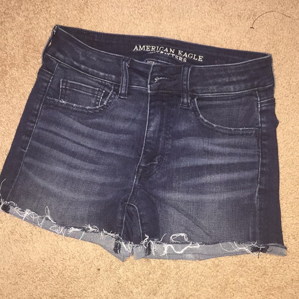 American Eagle Super Super Stretch Hi-Rise Shortie